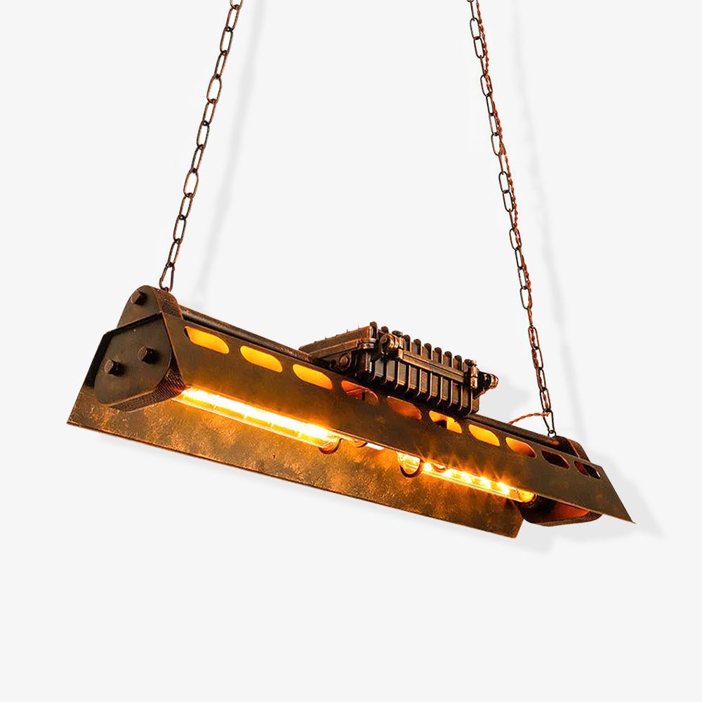 Epoch Industrial Steampunk Indoor Chandelier