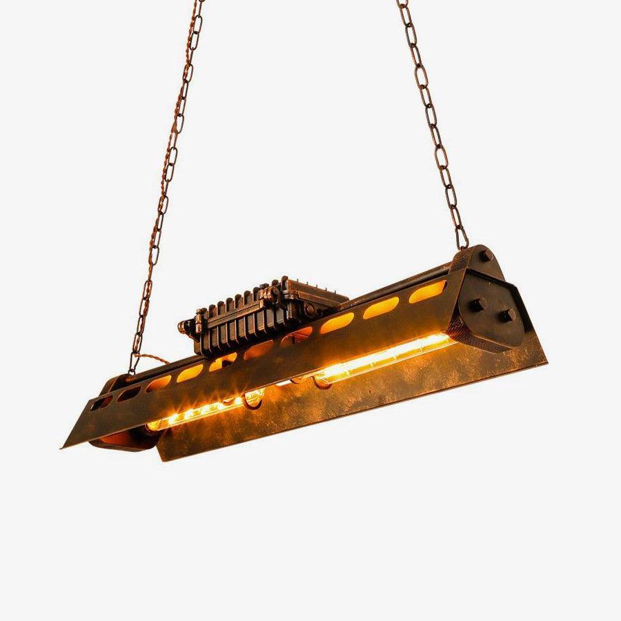 Epoch Industrial Steampunk Indoor Chandelier