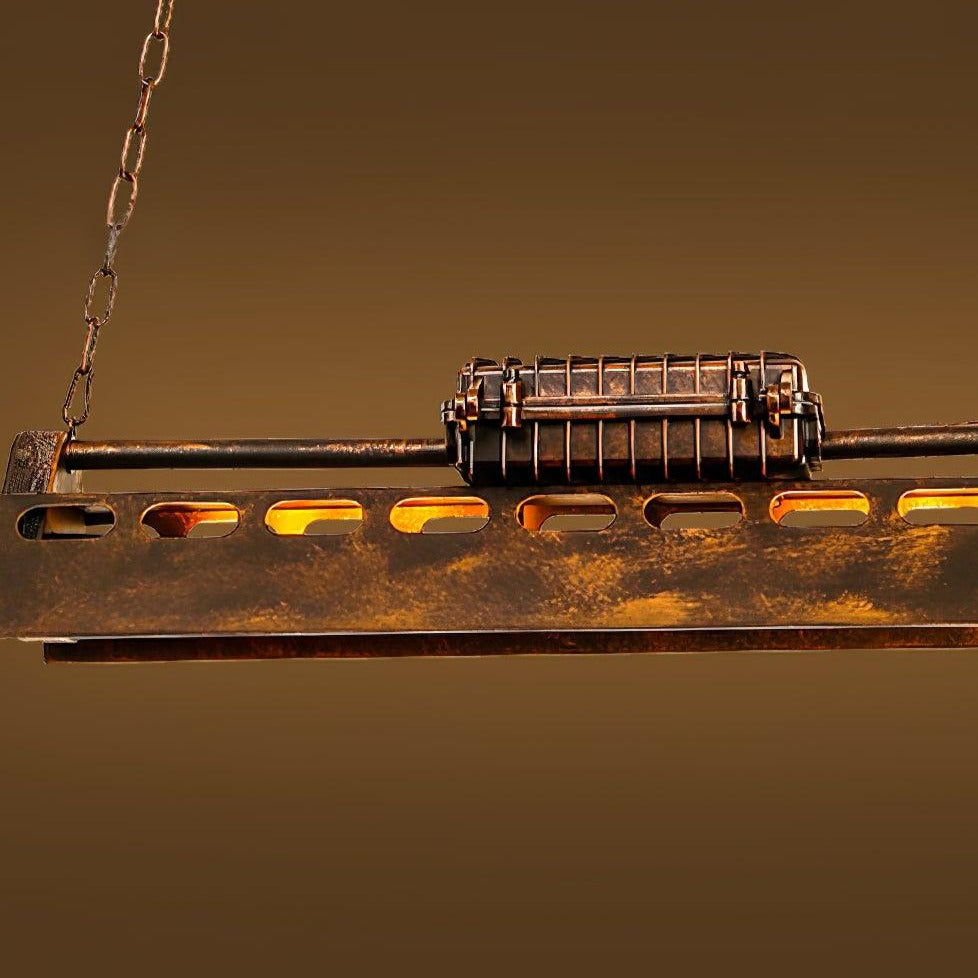 Epoch Industrial Steampunk Indoor Chandelier
