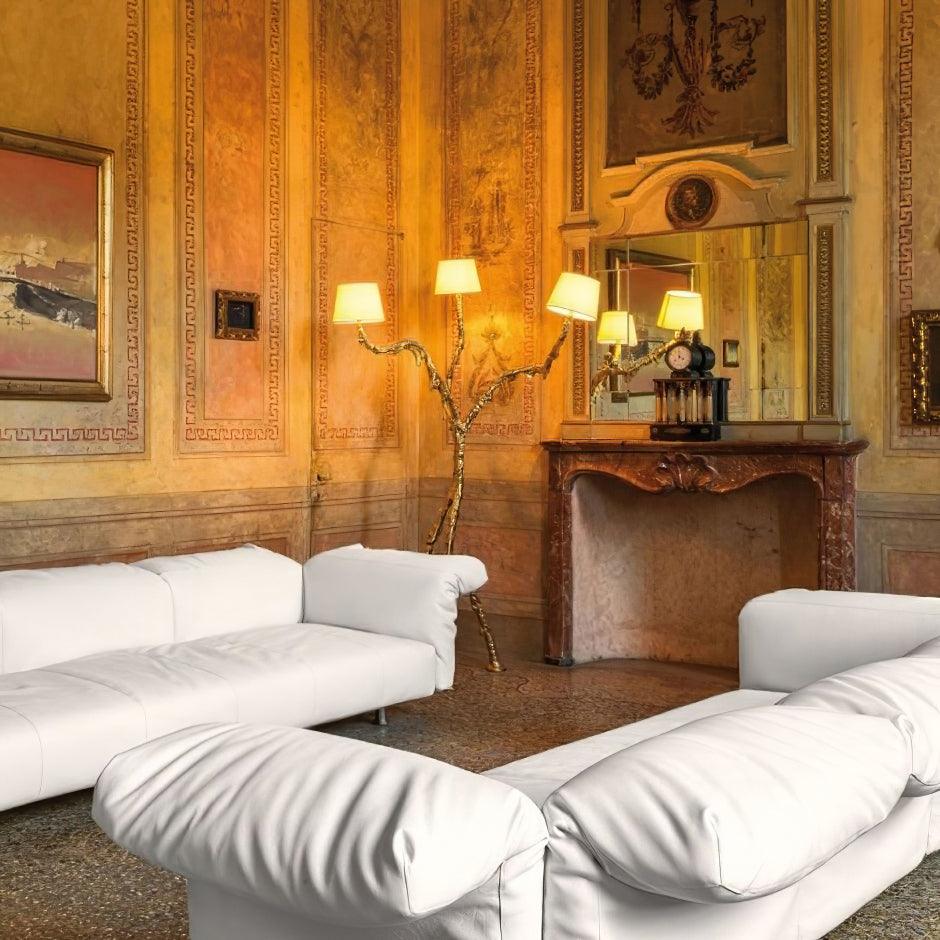 Dendria Triple-Arm Branch Sculptural Floor Lamp - Letslighting