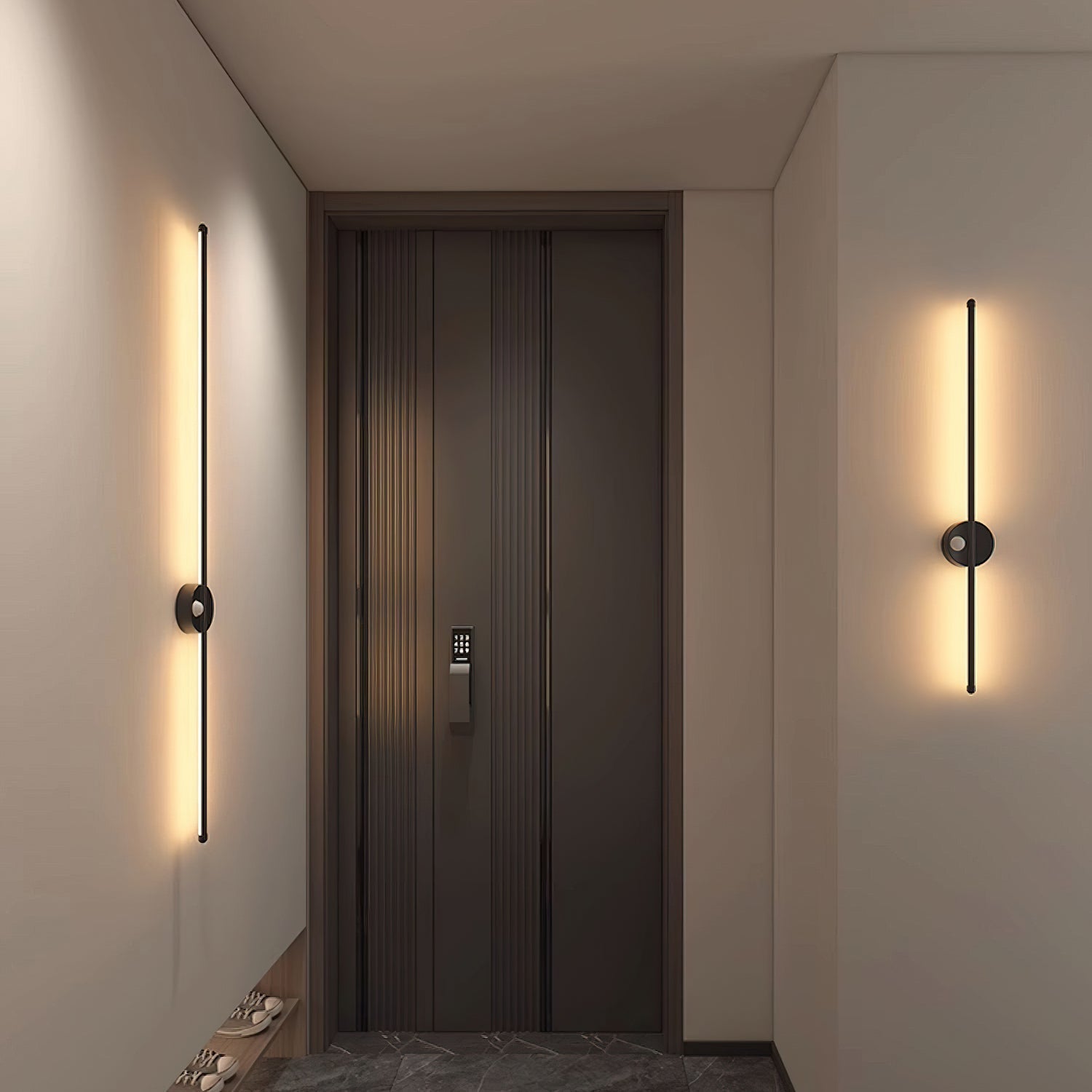 Lustra Wall Lamp Rechargeable Linear Minimalist - Letslighting