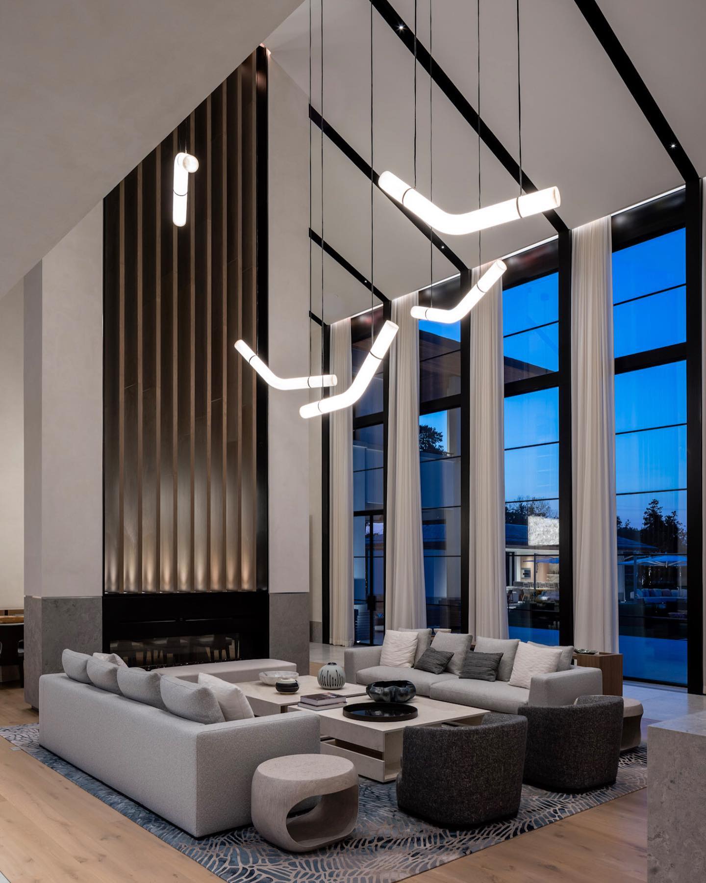 Utalyra Curved Alabaster Pendant Light - Letslighting