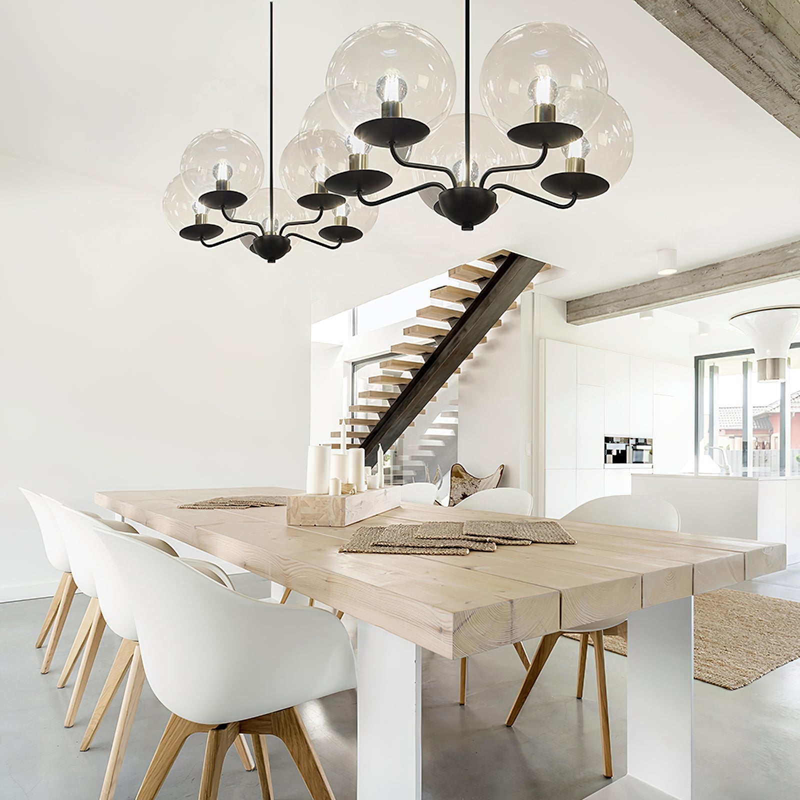 Calaeor Premium Elegance Glass Chandelier - Letslighting