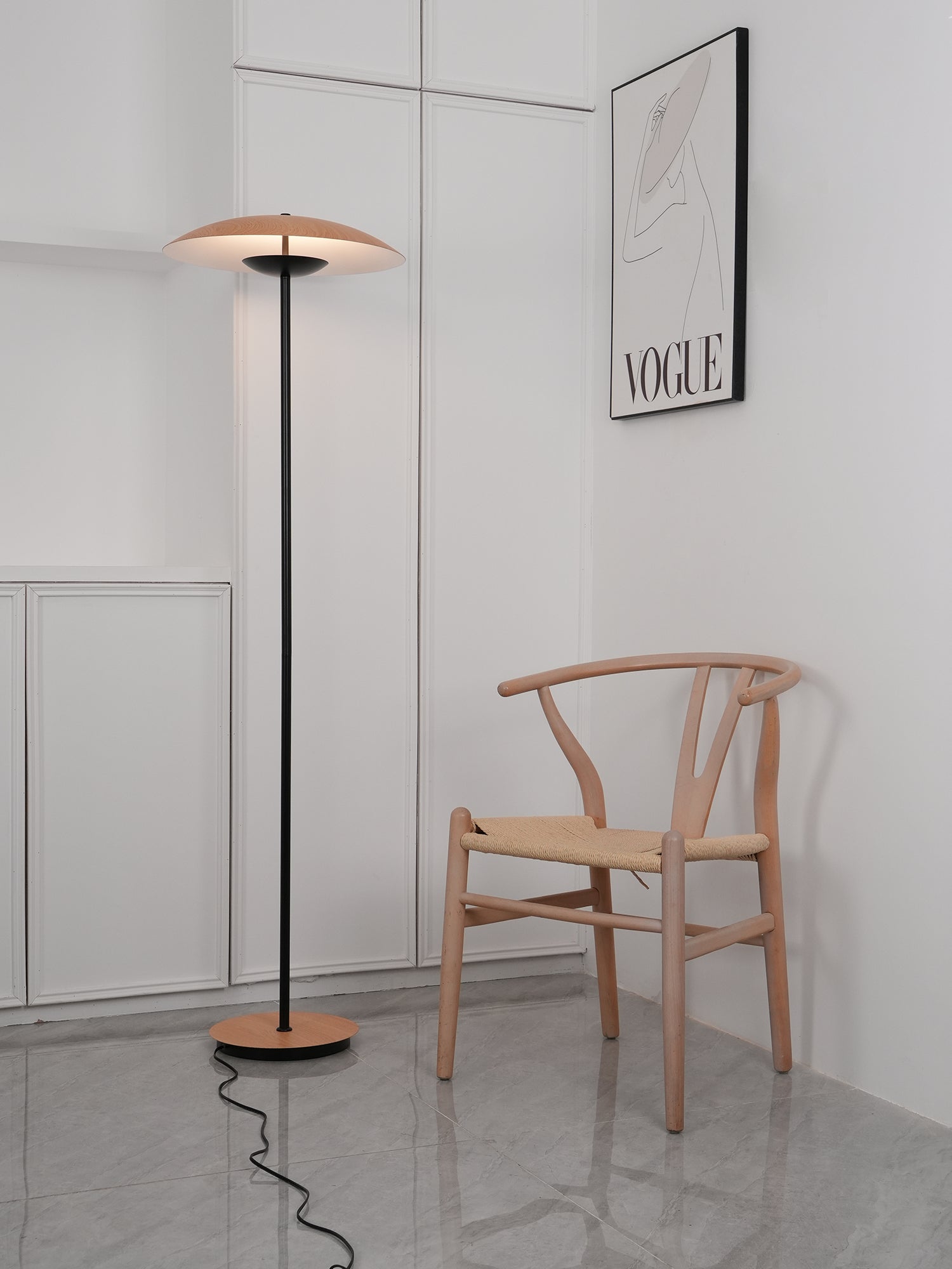 Arcuse Aluminum Minimalist Floor Lamp - Letslighting