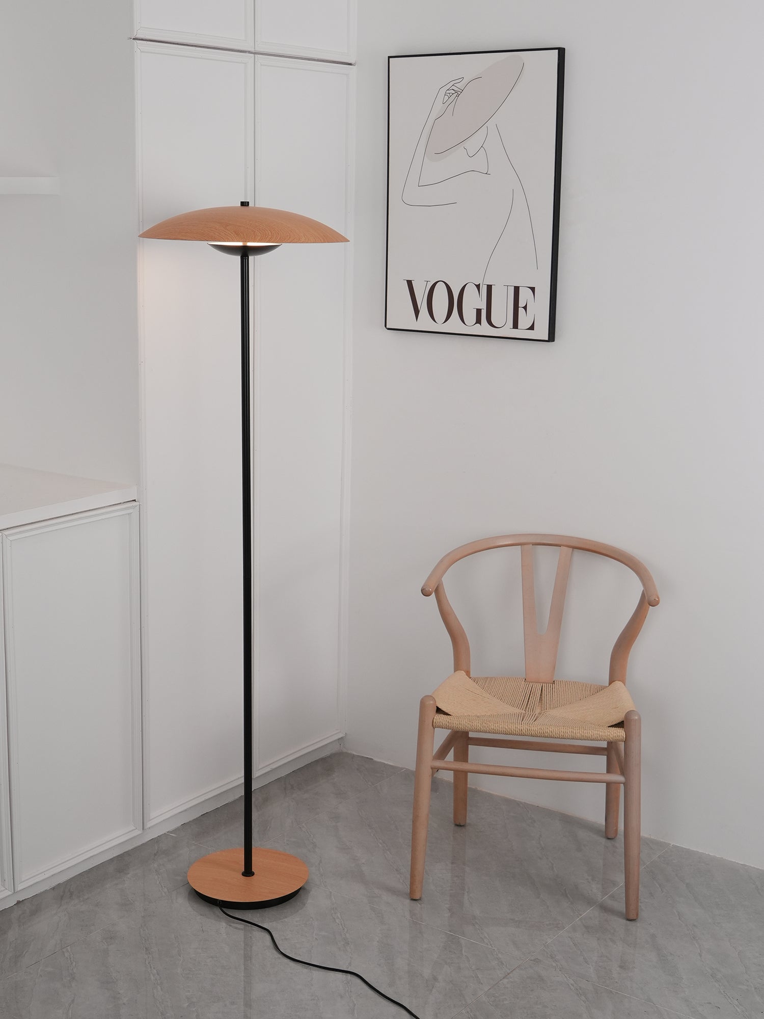 Arcuse Aluminum Minimalist Floor Lamp - Letslighting