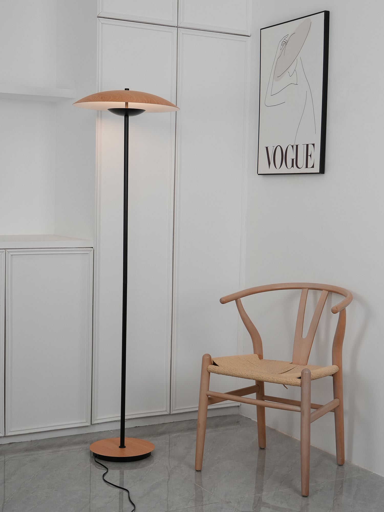 Arcuse Aluminum Minimalist Floor Lamp - Letslighting