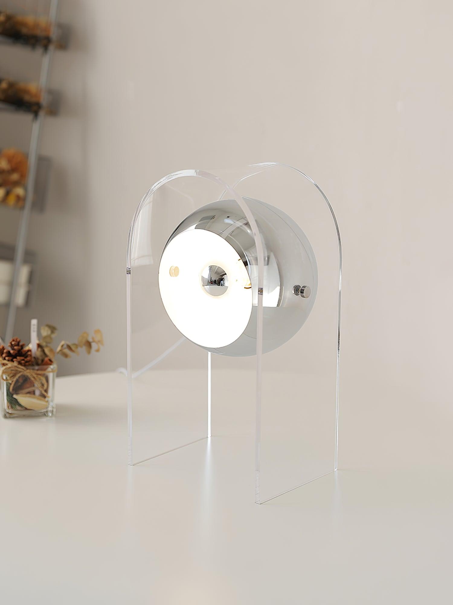 Tynza Steel Futuristic Table Lamp - Letslighting