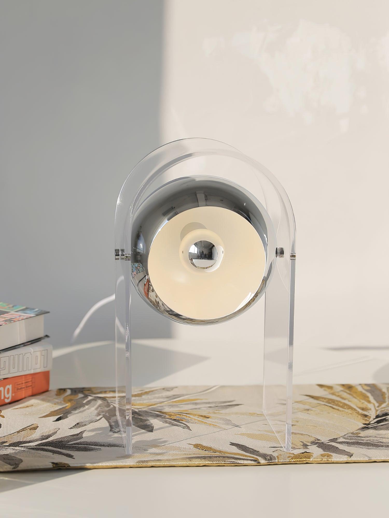 Tynza Steel Futuristic Table Lamp - Letslighting