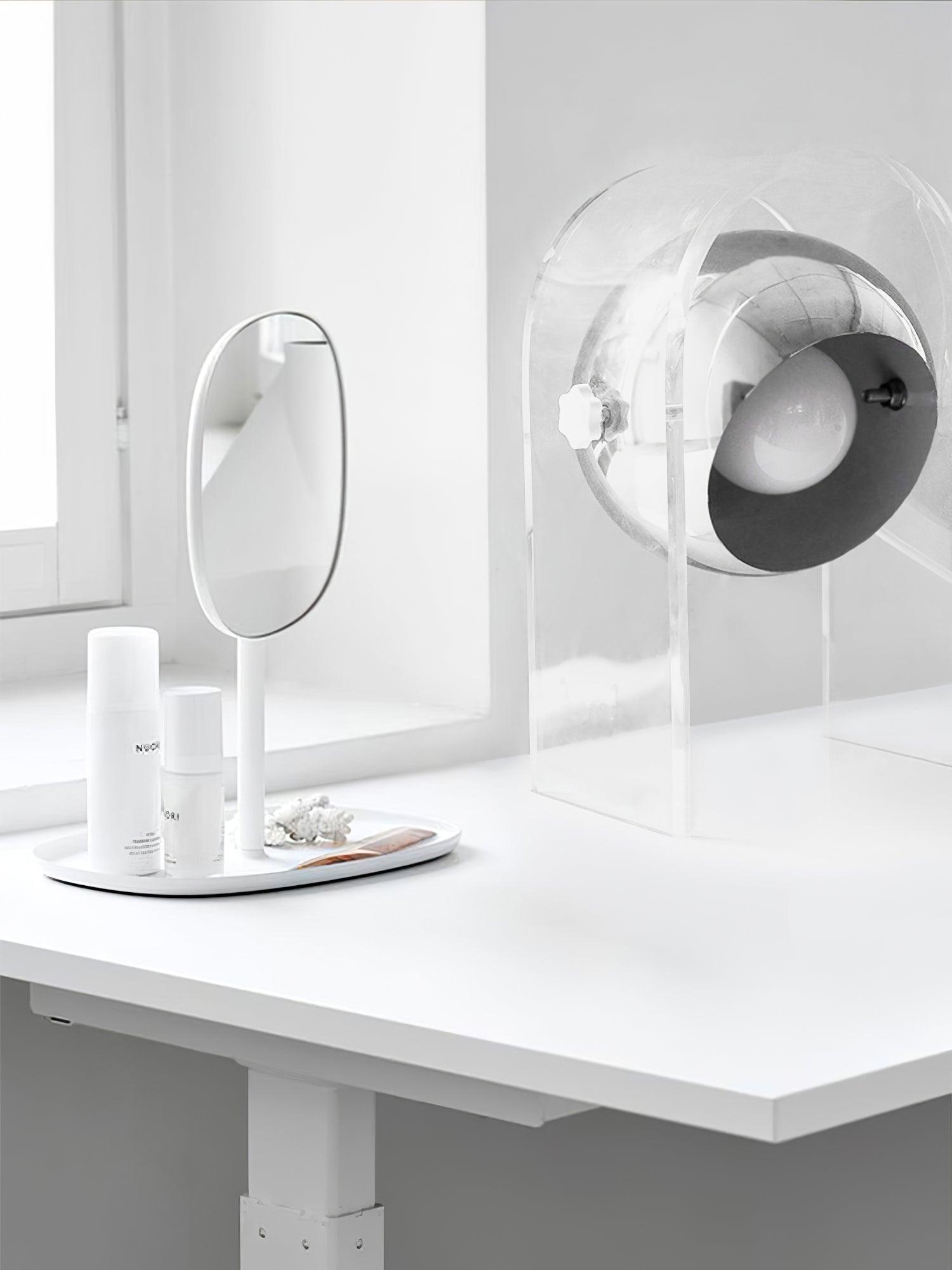 Tynza Steel Futuristic Table Lamp - Letslighting