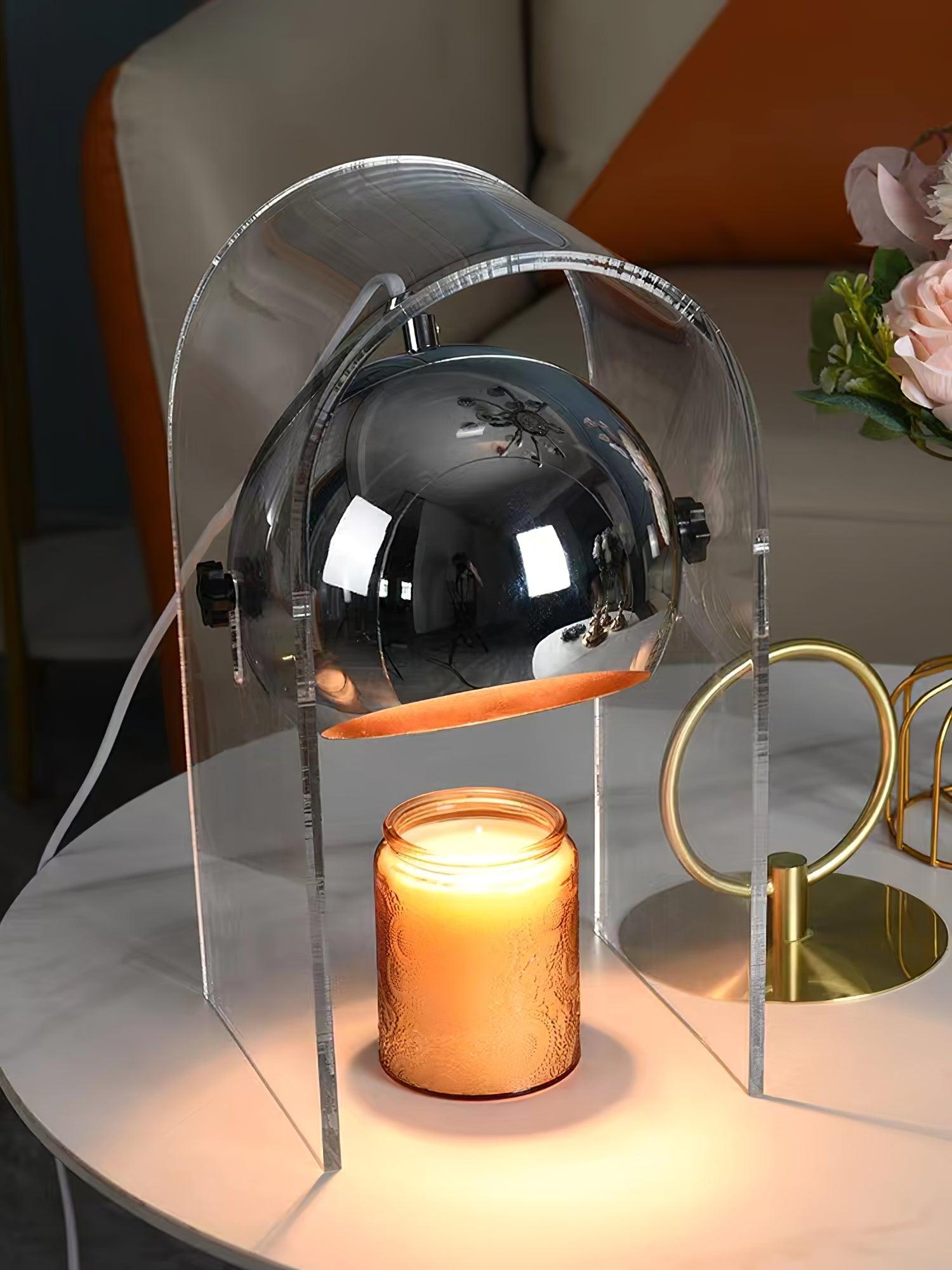 Tynza Steel Futuristic Table Lamp - Letslighting