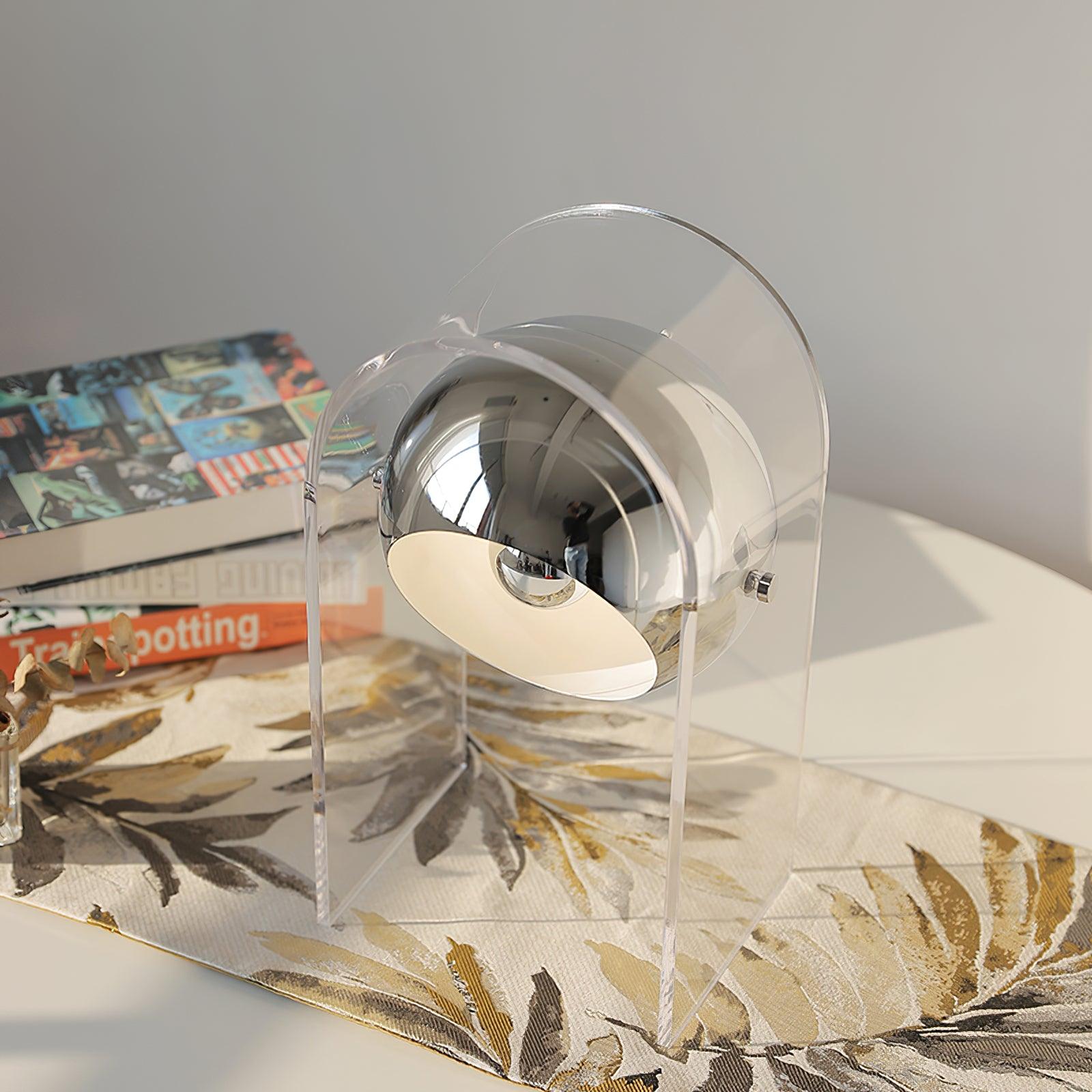 Tynza Steel Futuristic Table Lamp - Letslighting