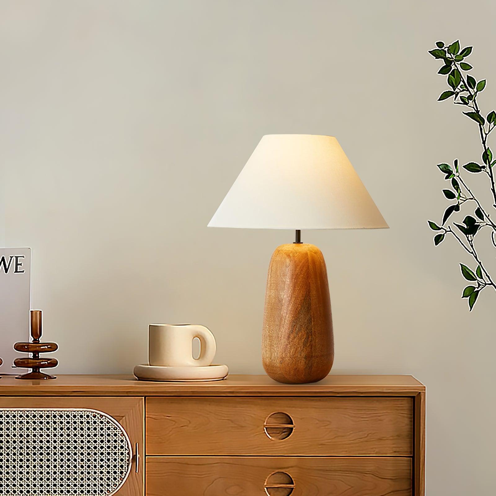 Nina Modern Wood Table Lamp - Letslighting