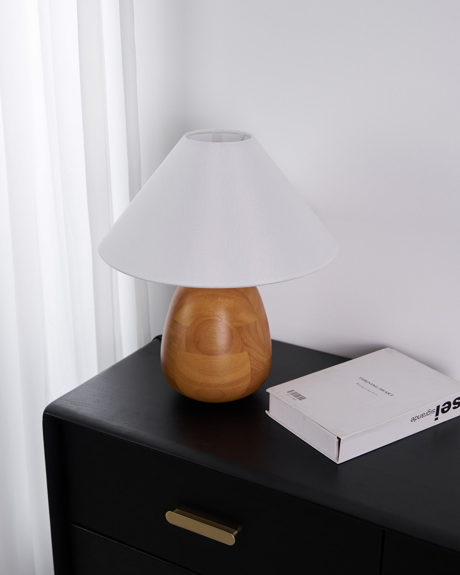 Nina Modern Wood Table Lamp - Letslighting