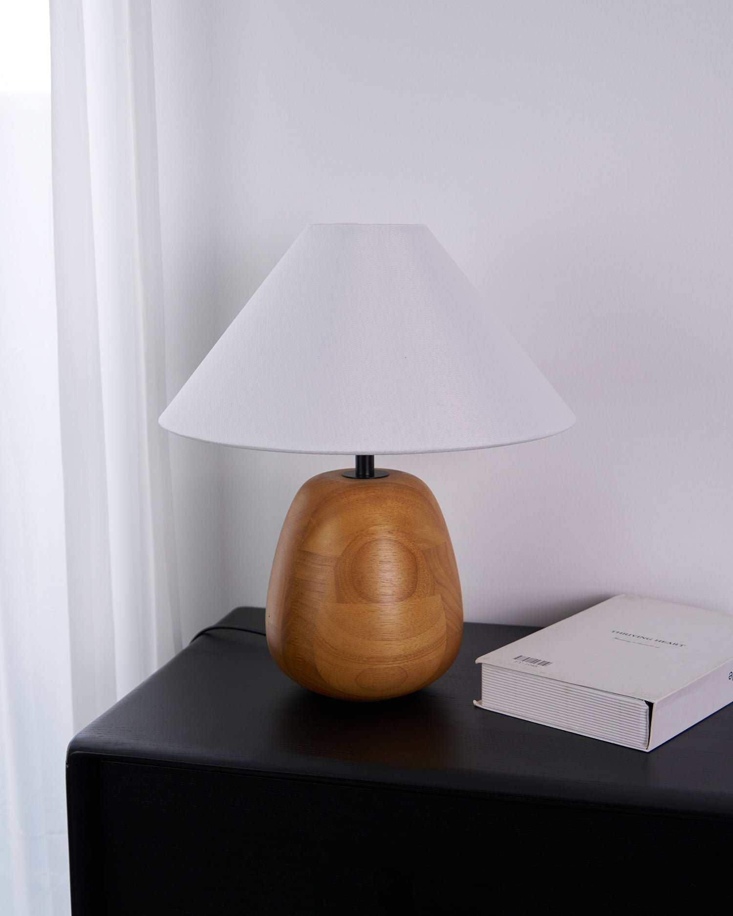 Nina Modern Wood Table Lamp - Letslighting