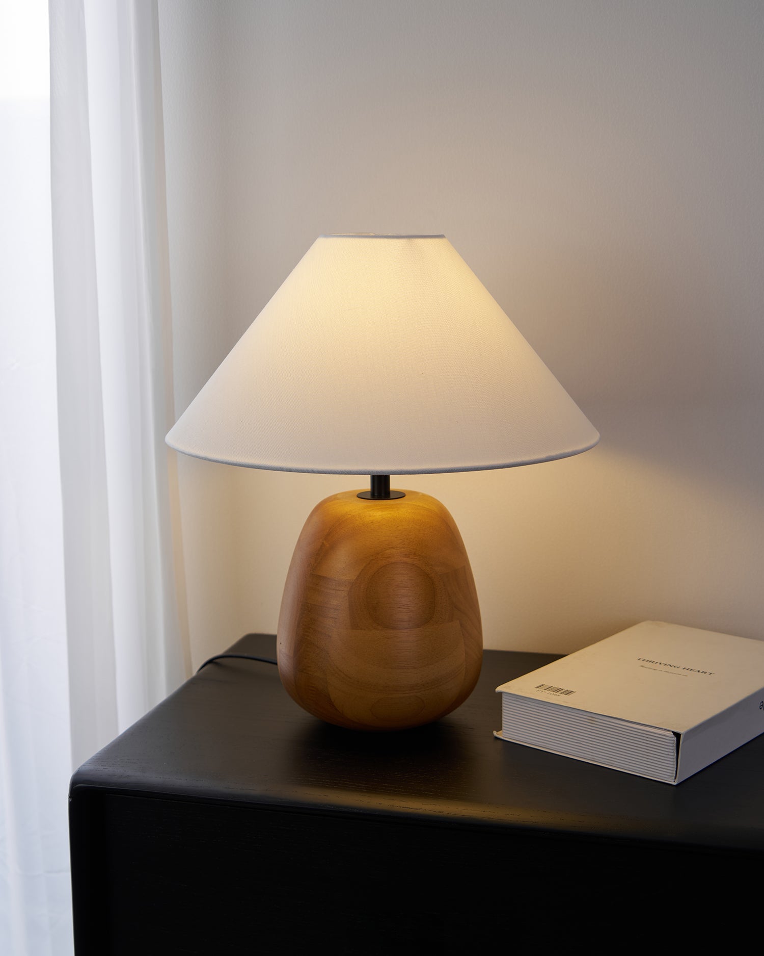 Nina Modern Wood Table Lamp - Letslighting