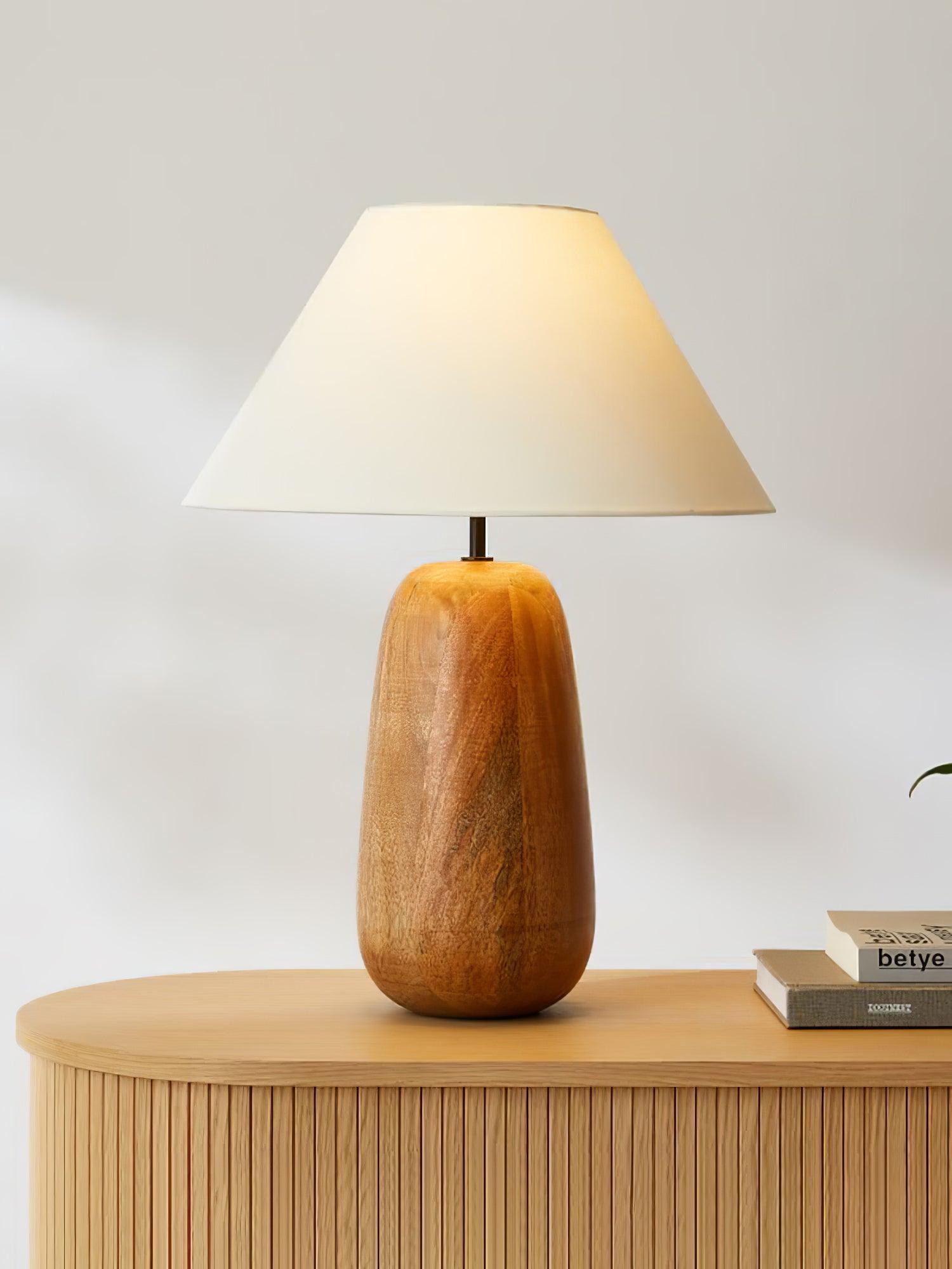 Nina Modern Wood Table Lamp - Letslighting