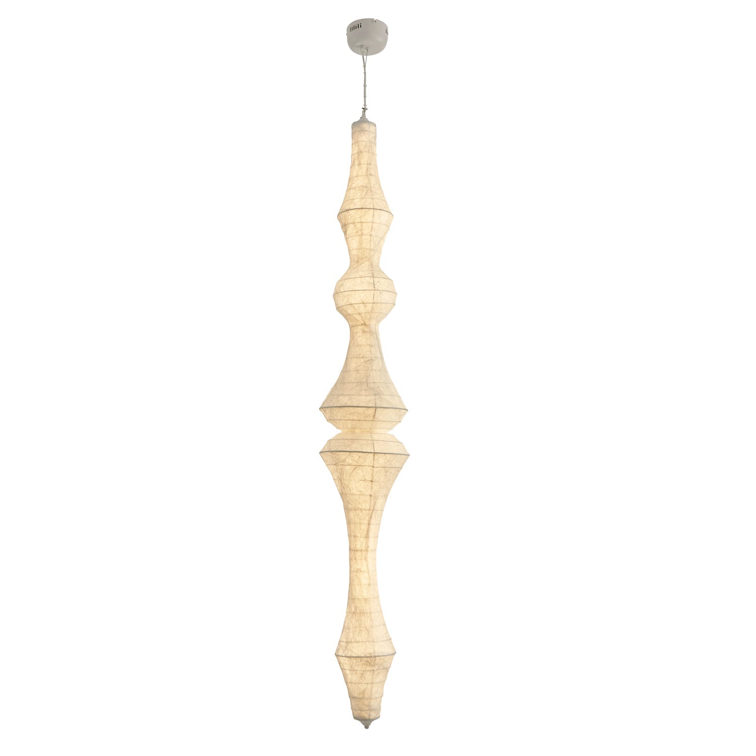 Zonoria Artisanal Silk Pendant Light - Letslighting