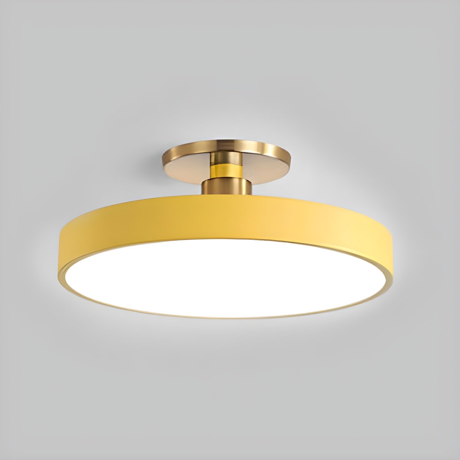 Aria Nordic Minimalist Round Flush Mount Ceiling Light