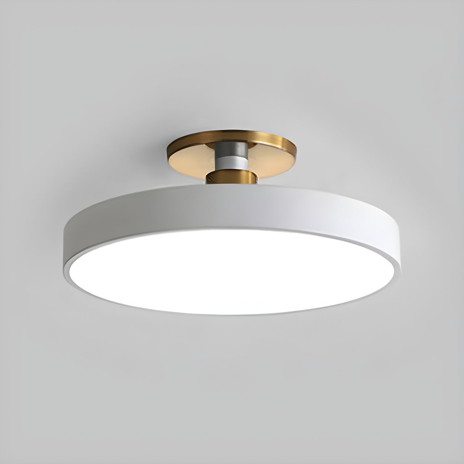 Aria Nordic Minimalist Round Flush Mount Ceiling Light