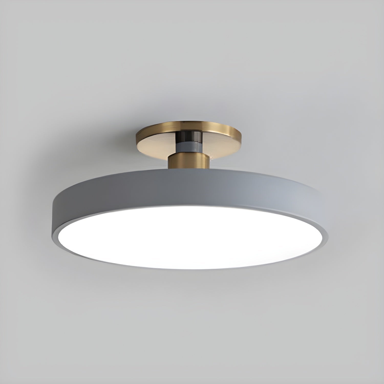 Aria Nordic Minimalist Round Flush Mount Ceiling Light