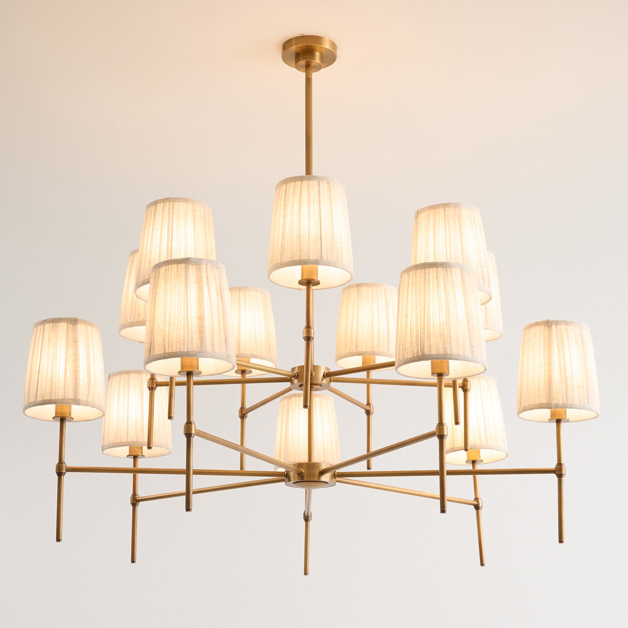 Erthaos Premium Elegance Fabric Chandelier - Letslighting