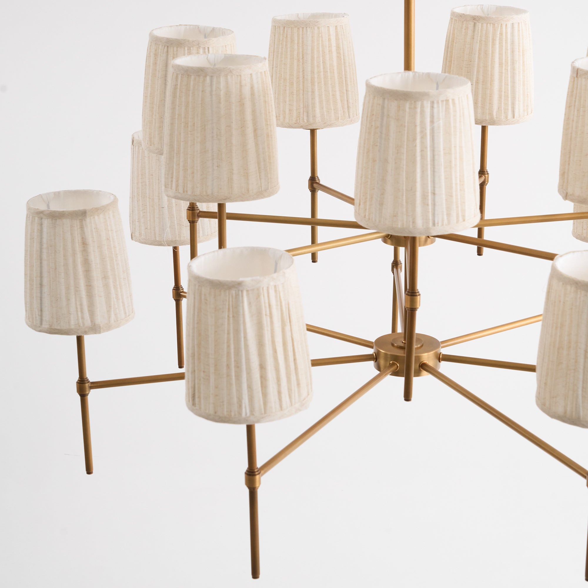 Erthaos Premium Elegance Fabric Chandelier - Letslighting