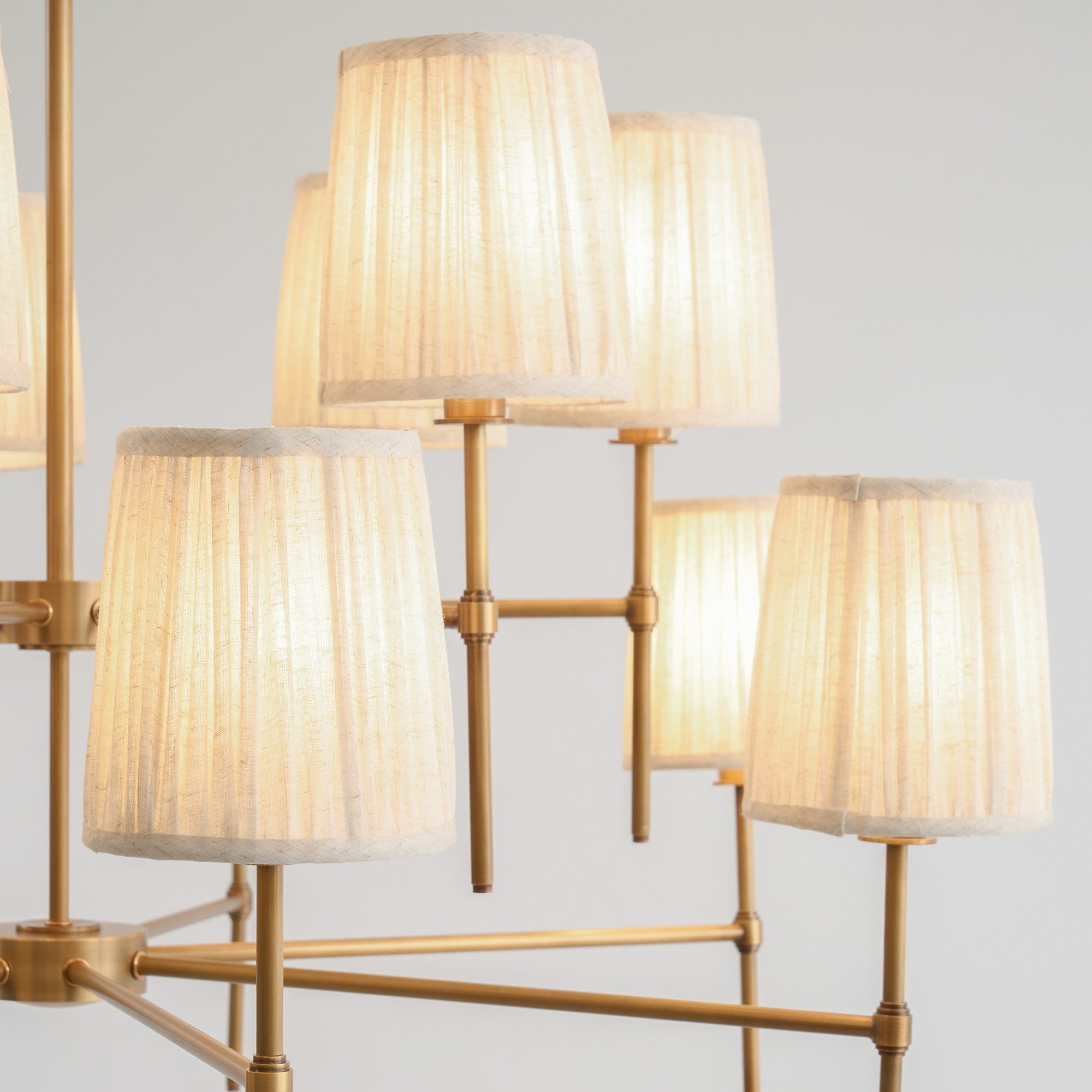 Erthaos Premium Elegance Fabric Chandelier - Letslighting