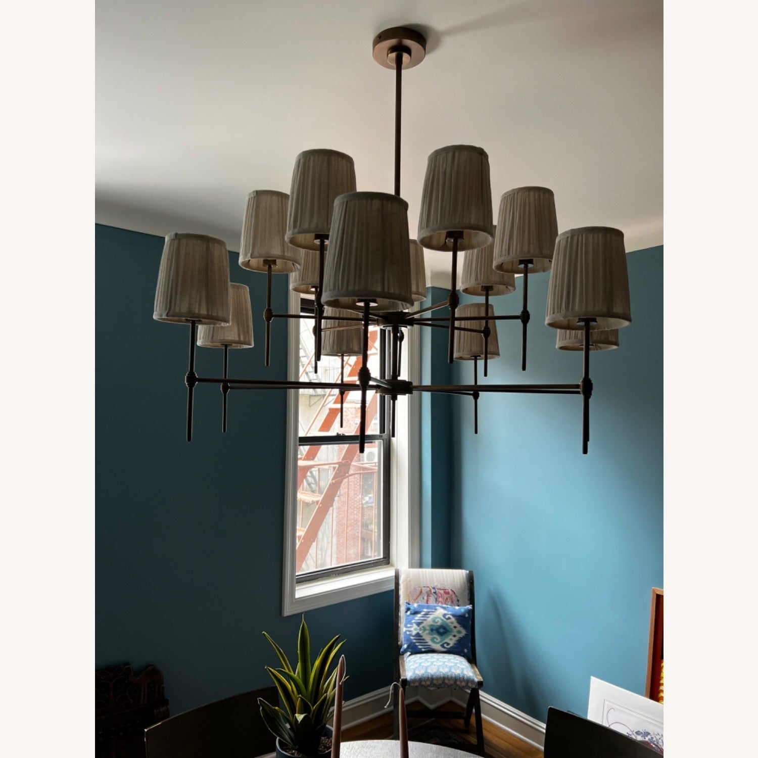 Erthaos Premium Elegance Fabric Chandelier - Letslighting