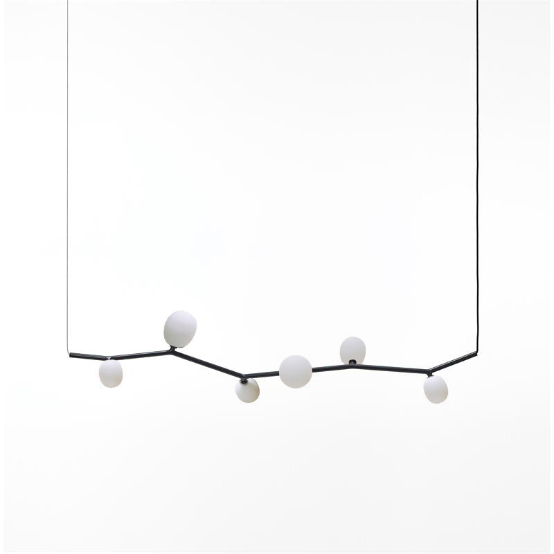 Evmirion Modern Minimalist Horizontal Glass Pendant Lamp - Letslighting