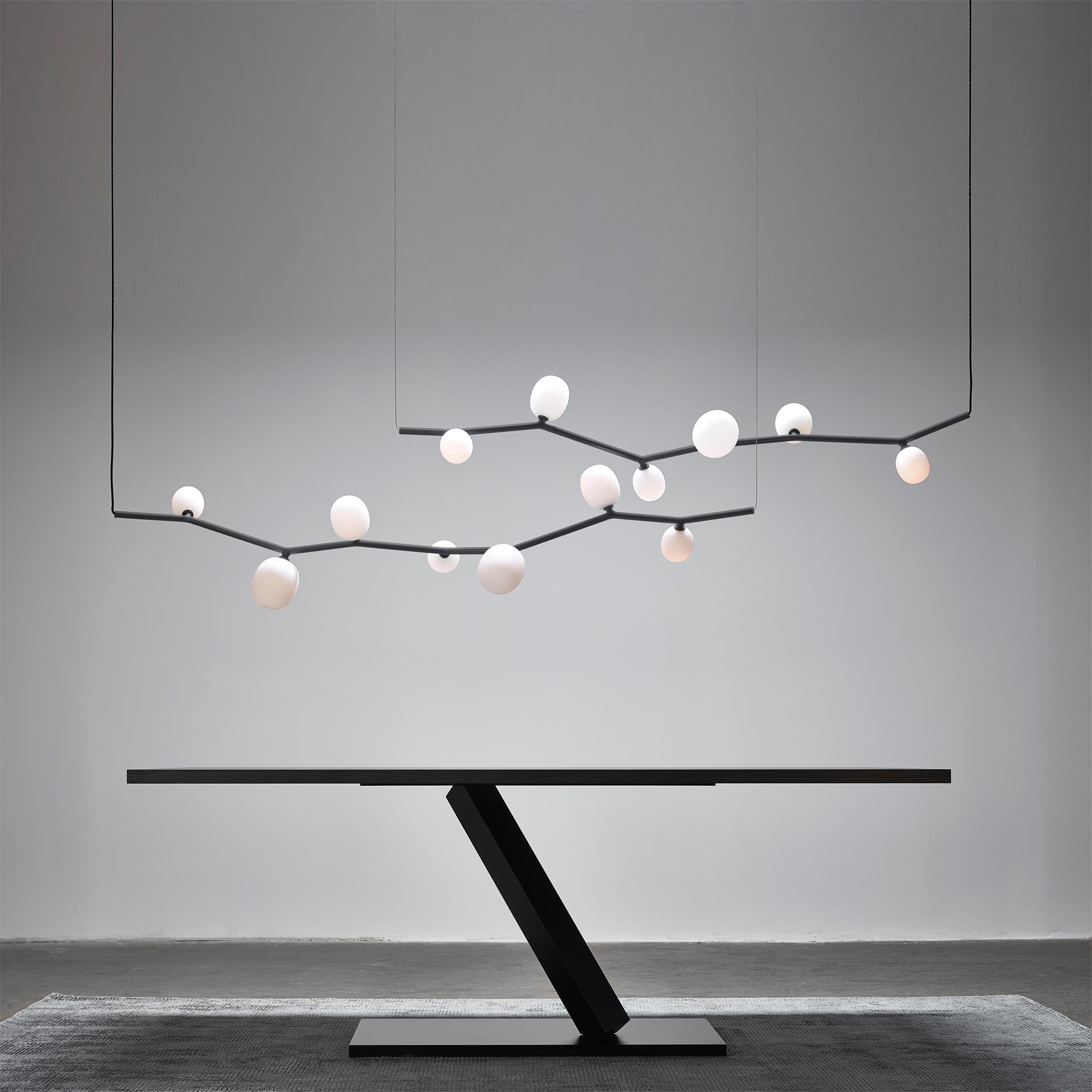 Evmirion Modern Minimalist Horizontal Glass Pendant Lamp - Letslighting