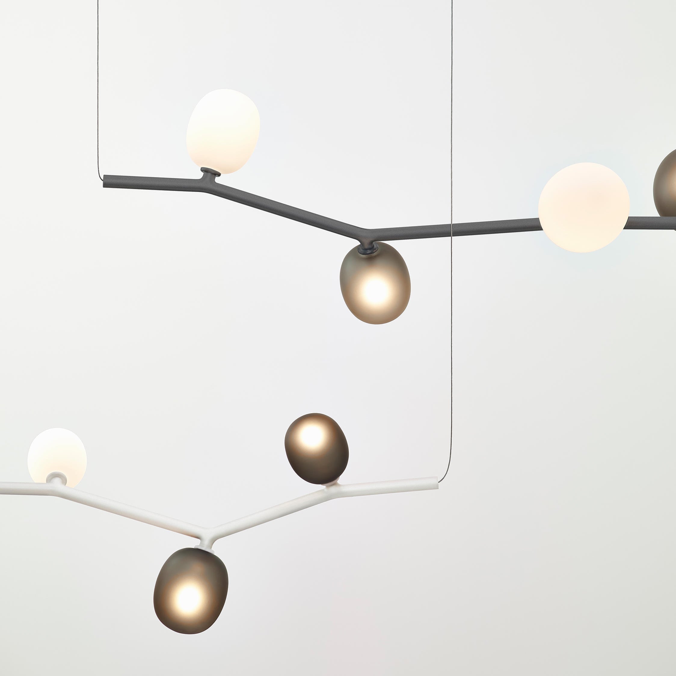 Evmirion Modern Minimalist Horizontal Glass Pendant Lamp - Letslighting