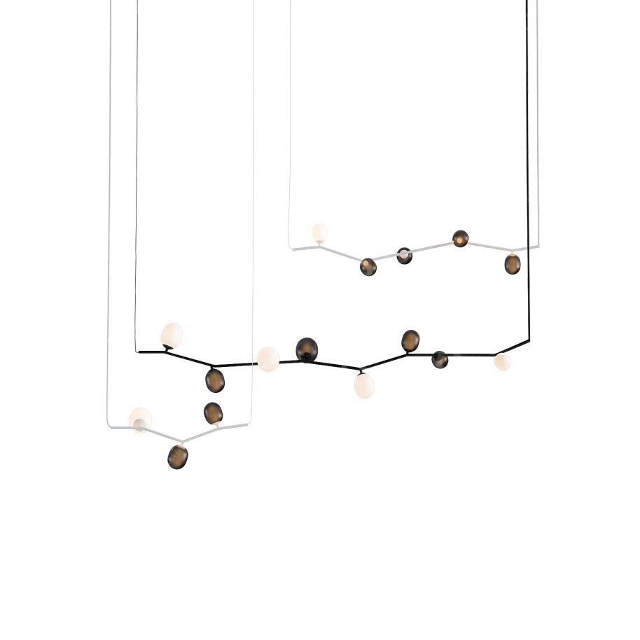 Evmirion Modern Minimalist Horizontal Glass Pendant Lamp - Letslighting