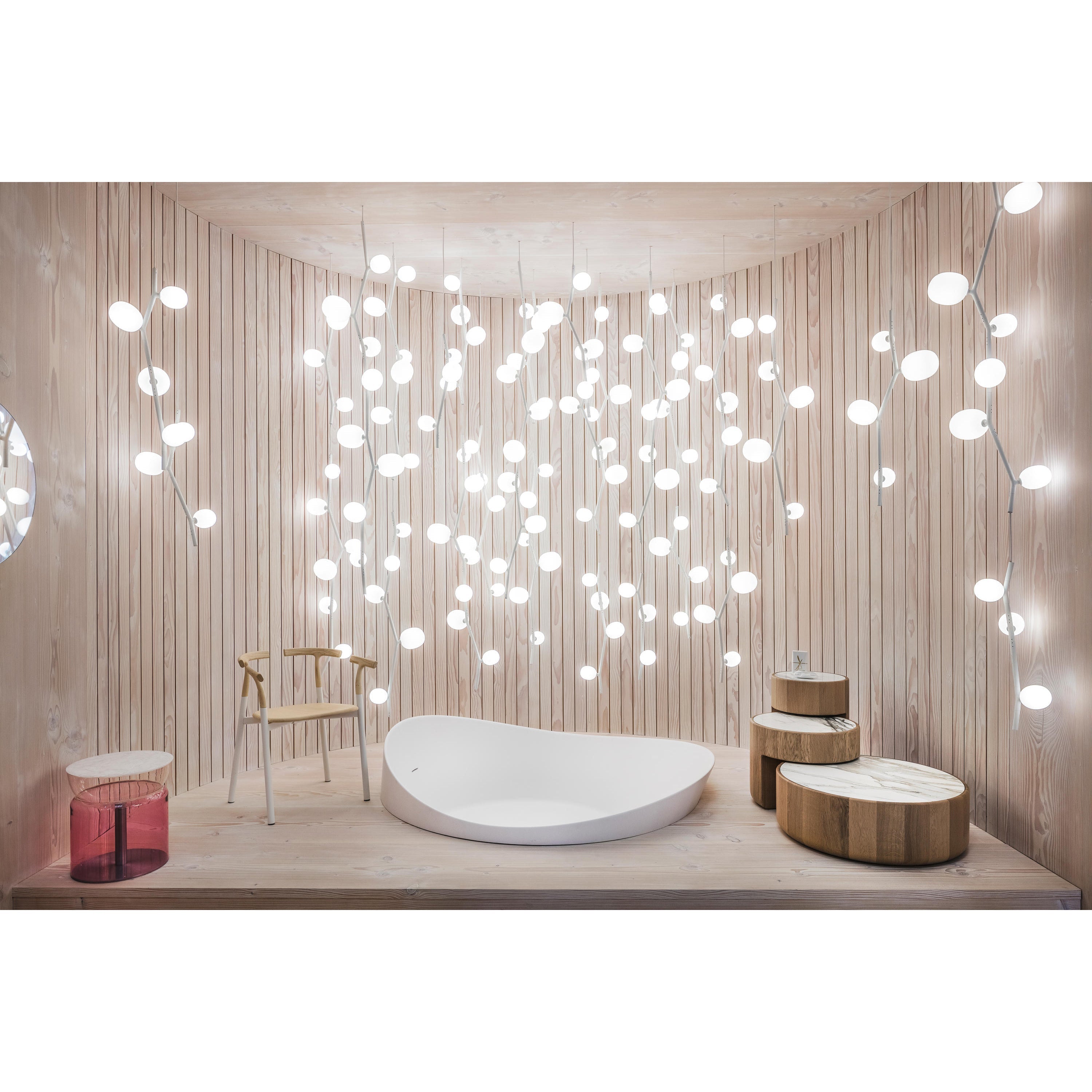 Isolora Modern Minimalist Vertical Glass Pendant Lamp - Letslighting