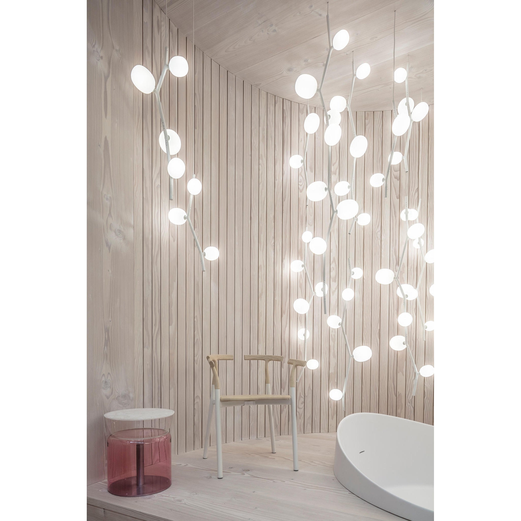 Isolora Modern Minimalist Vertical Glass Pendant Lamp - Letslighting