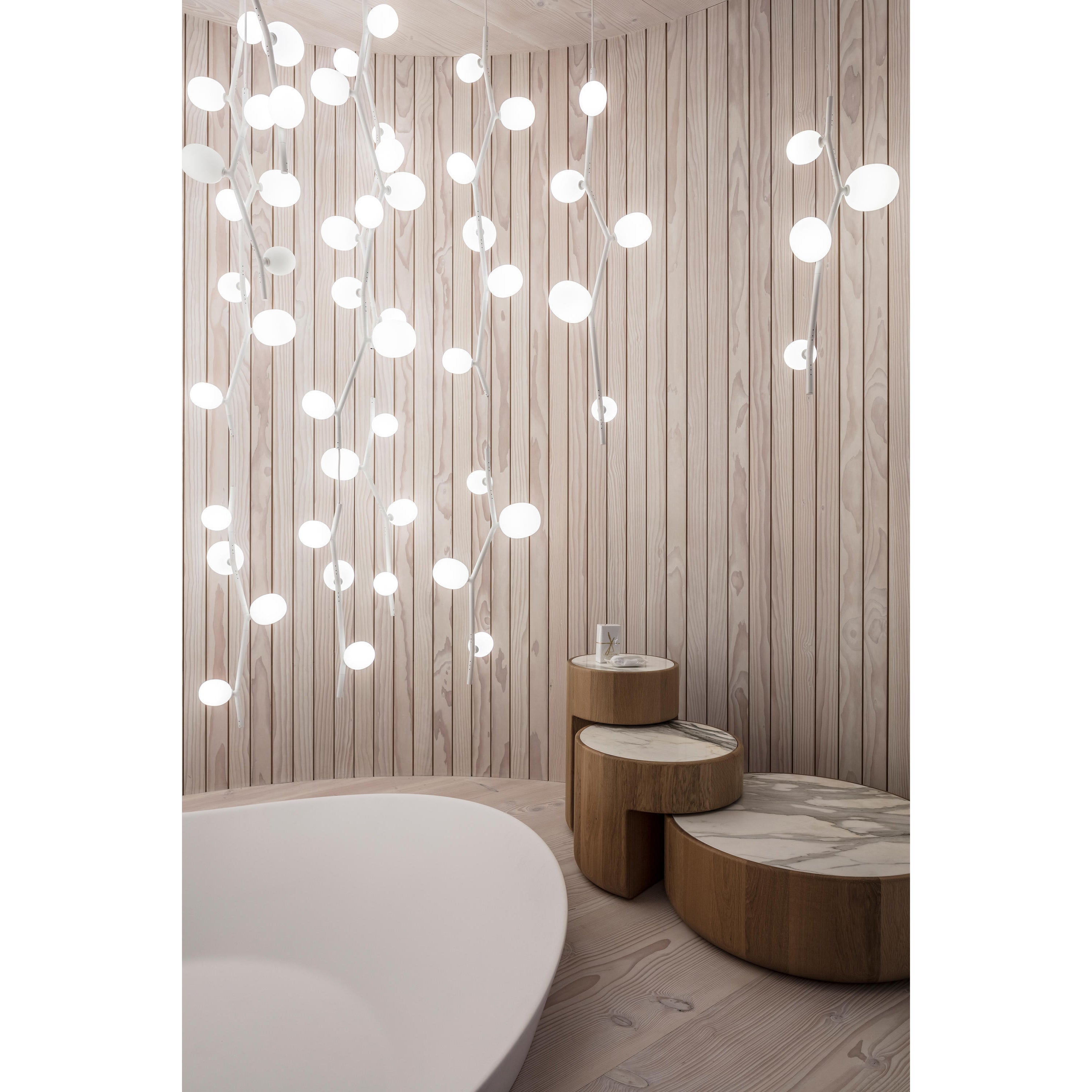 Isolora Modern Minimalist Vertical Glass Pendant Lamp - Letslighting