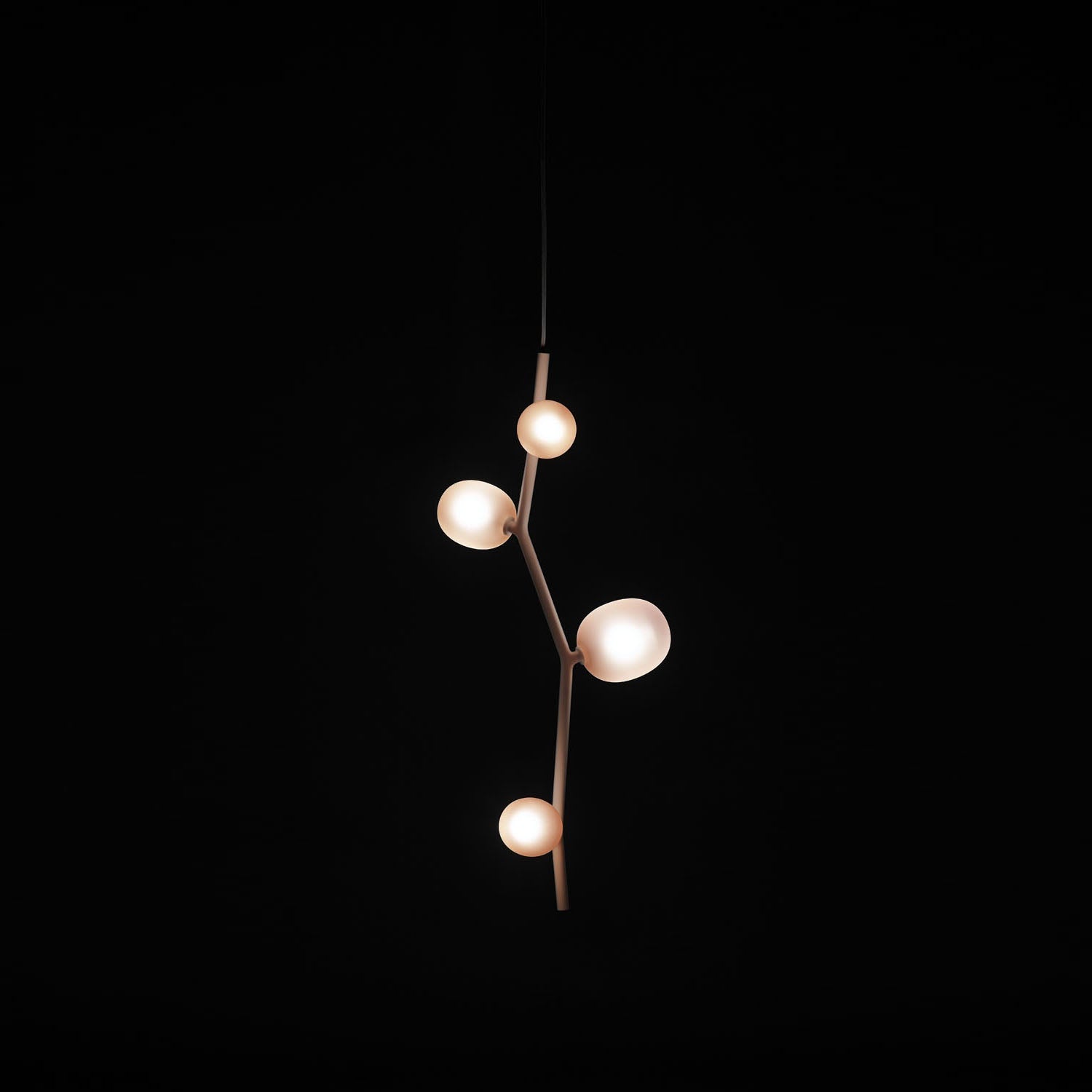 Isolora Modern Minimalist Vertical Glass Pendant Lamp - Letslighting