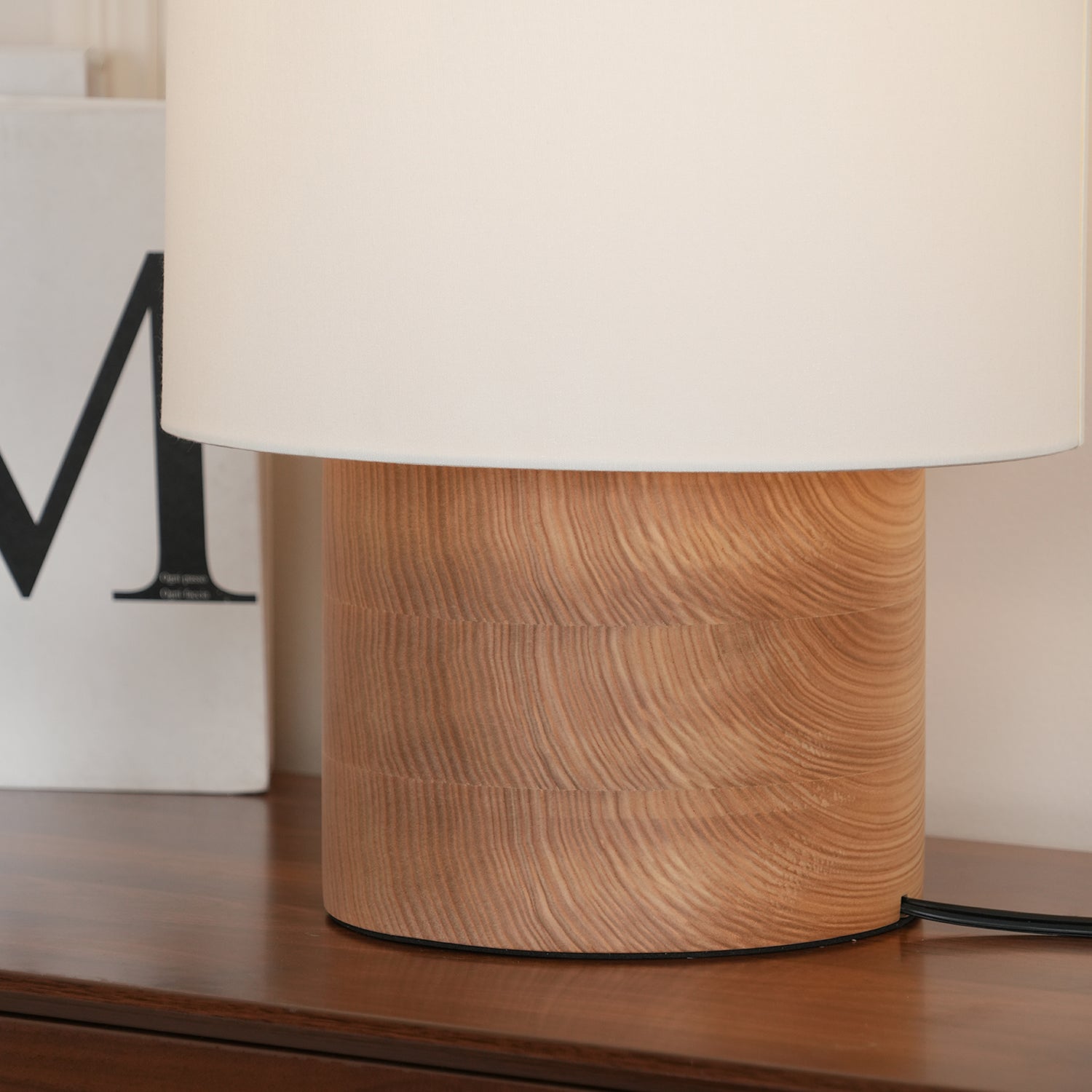 Bailey Minialist Wood Table Lamp - Letslighting