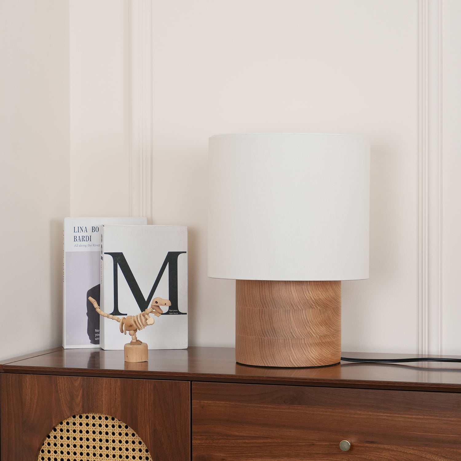Bailey Minialist Wood Table Lamp - Letslighting