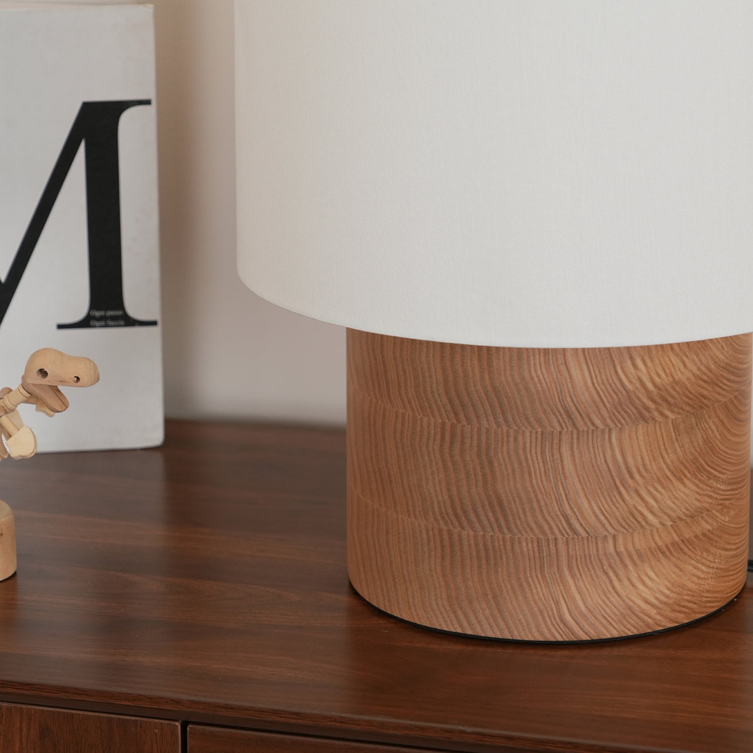 Bailey Minialist Wood Table Lamp - Letslighting