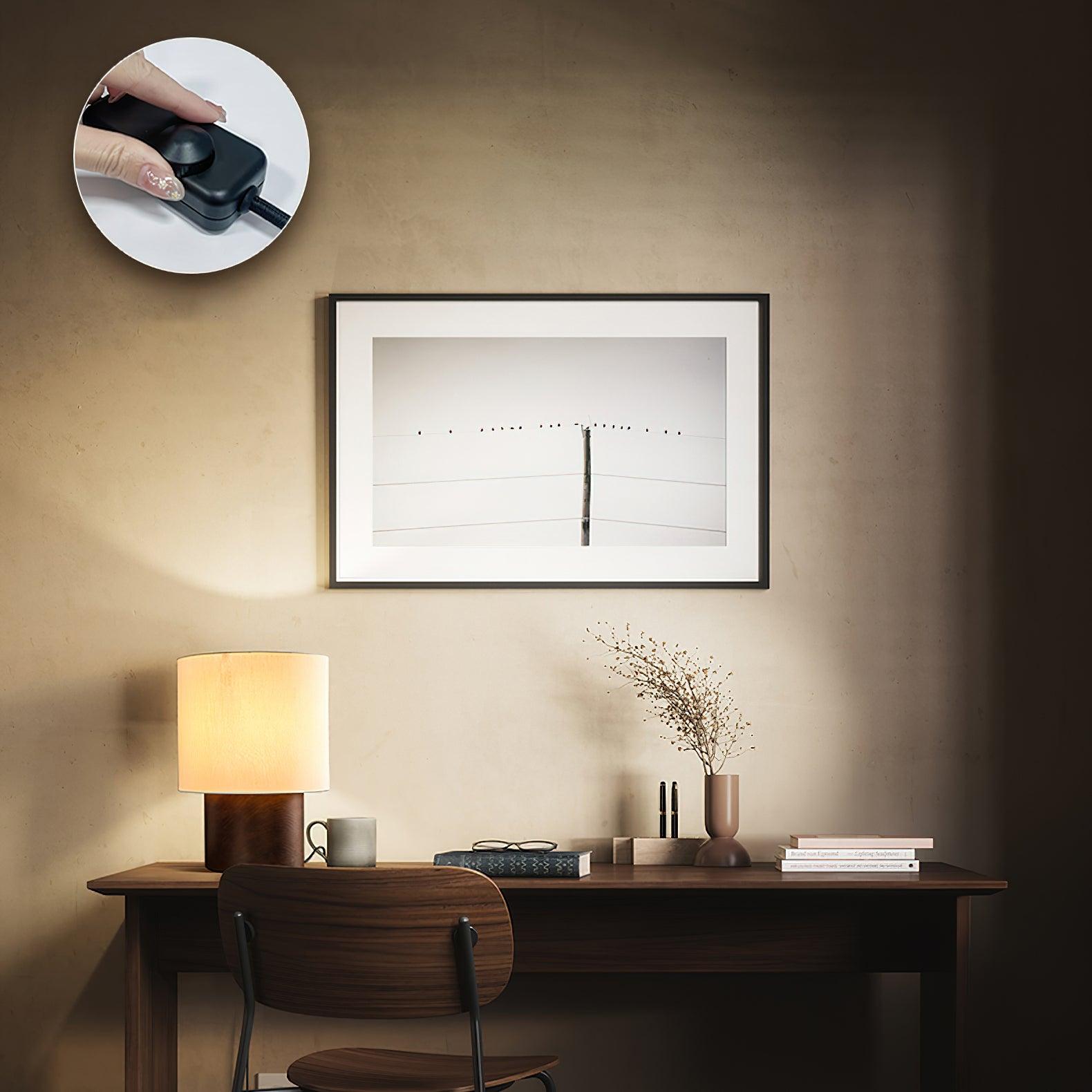 Bailey Minialist Wood Table Lamp - Letslighting