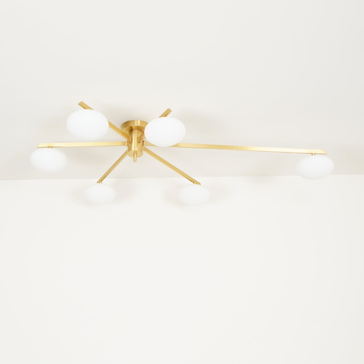 Valentina Modern Glass Black Ceiling Light - Letslighting