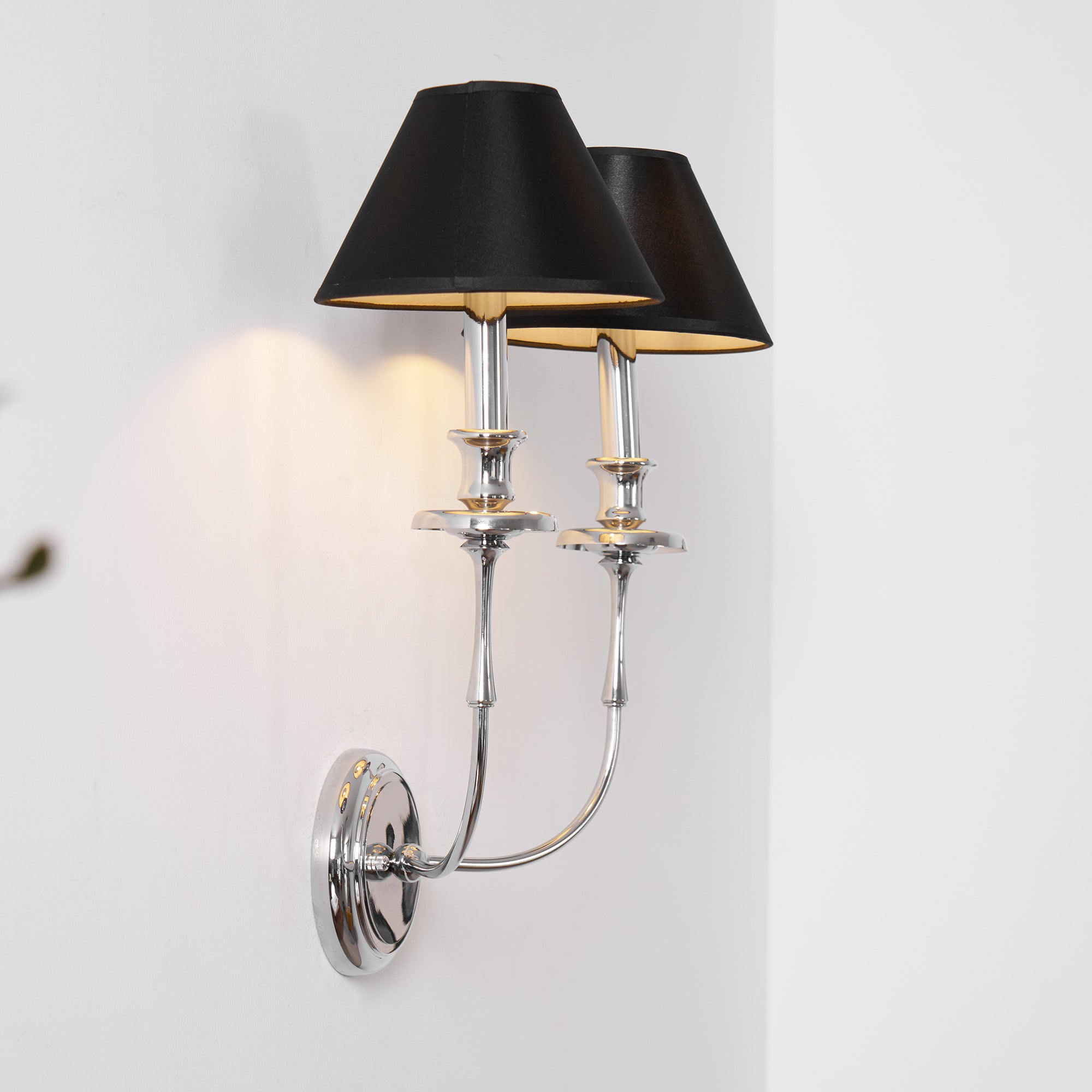 Vedoror Vintage Industrial Brass Fabric Wall Lamp - Letslighting