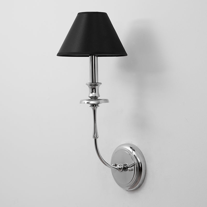 Vedoror Vintage Industrial Brass Fabric Wall Lamp - Letslighting