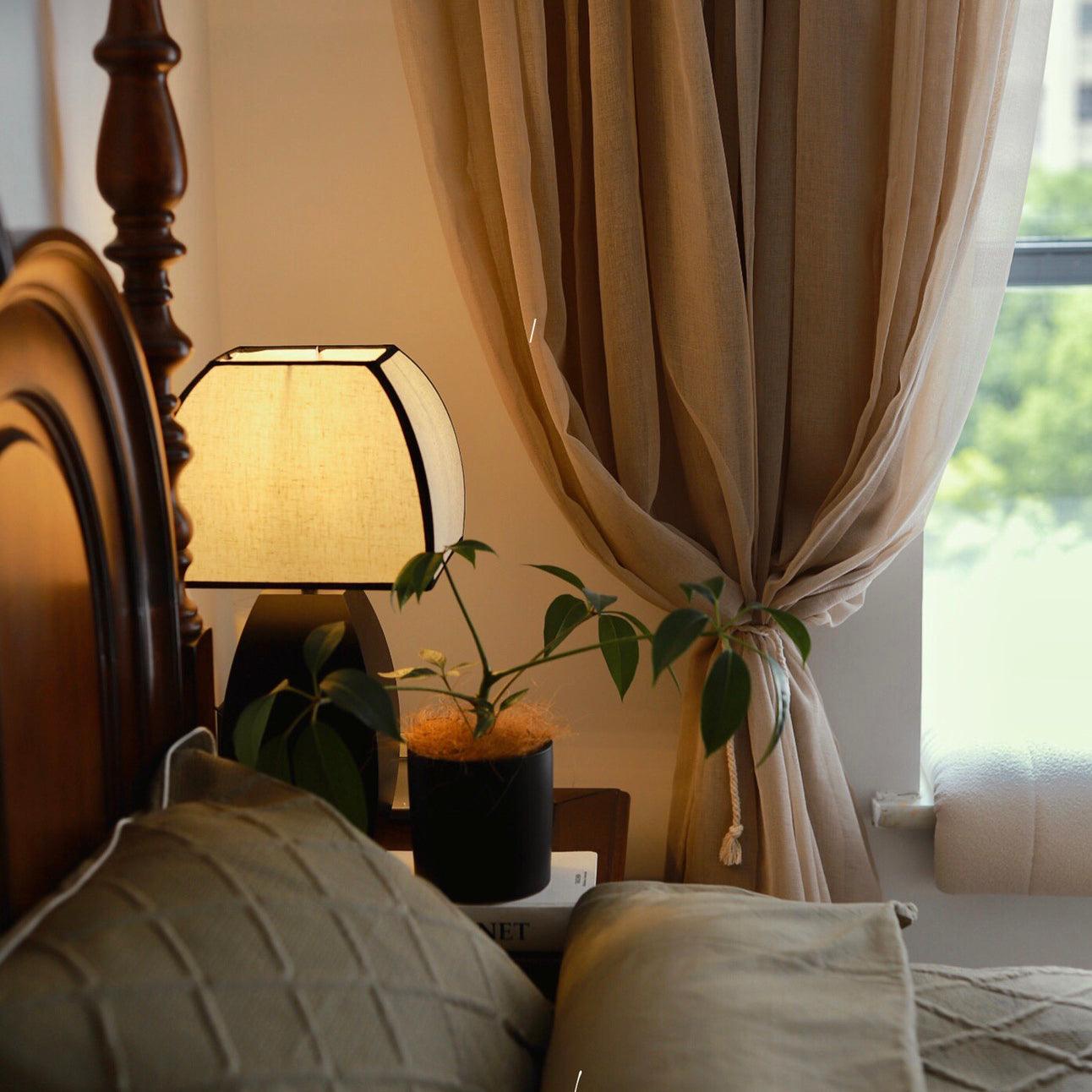 Joanna Minimalist Fabric Table Lamp - Letslighting