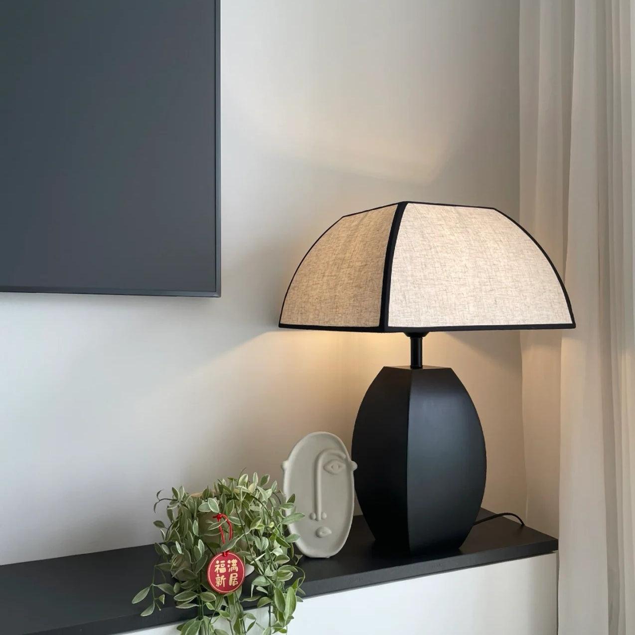 Joanna Minimalist Fabric Table Lamp - Letslighting