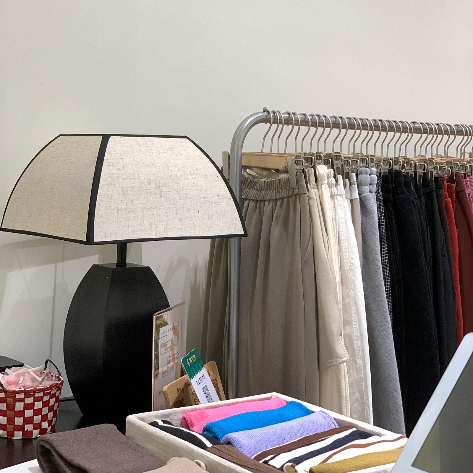 Joanna Minimalist Fabric Table Lamp - Letslighting