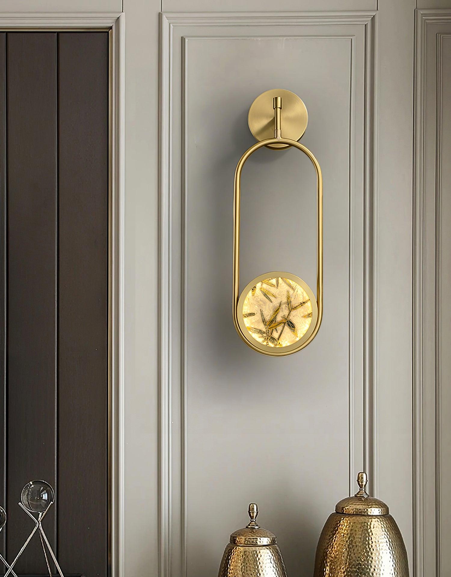 Liora Luxe Brass Wall Light - Letslighting