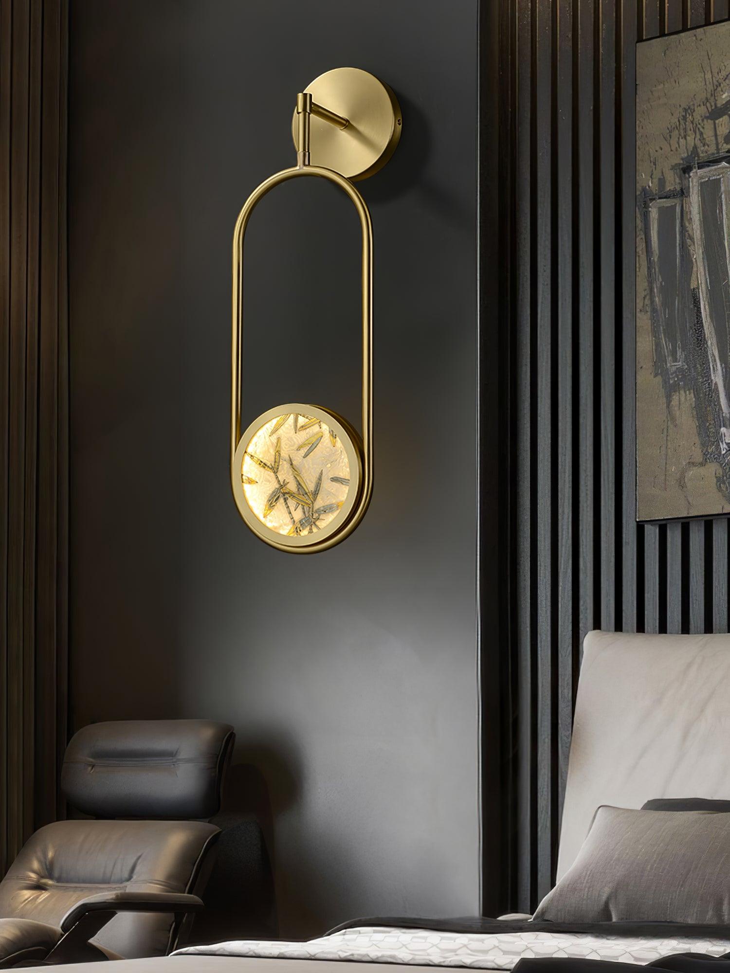 Liora Luxe Brass Wall Light - Letslighting