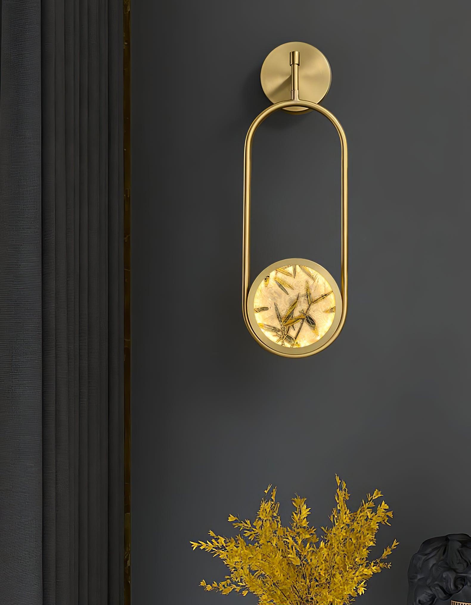 Liora Luxe Brass Wall Light - Letslighting