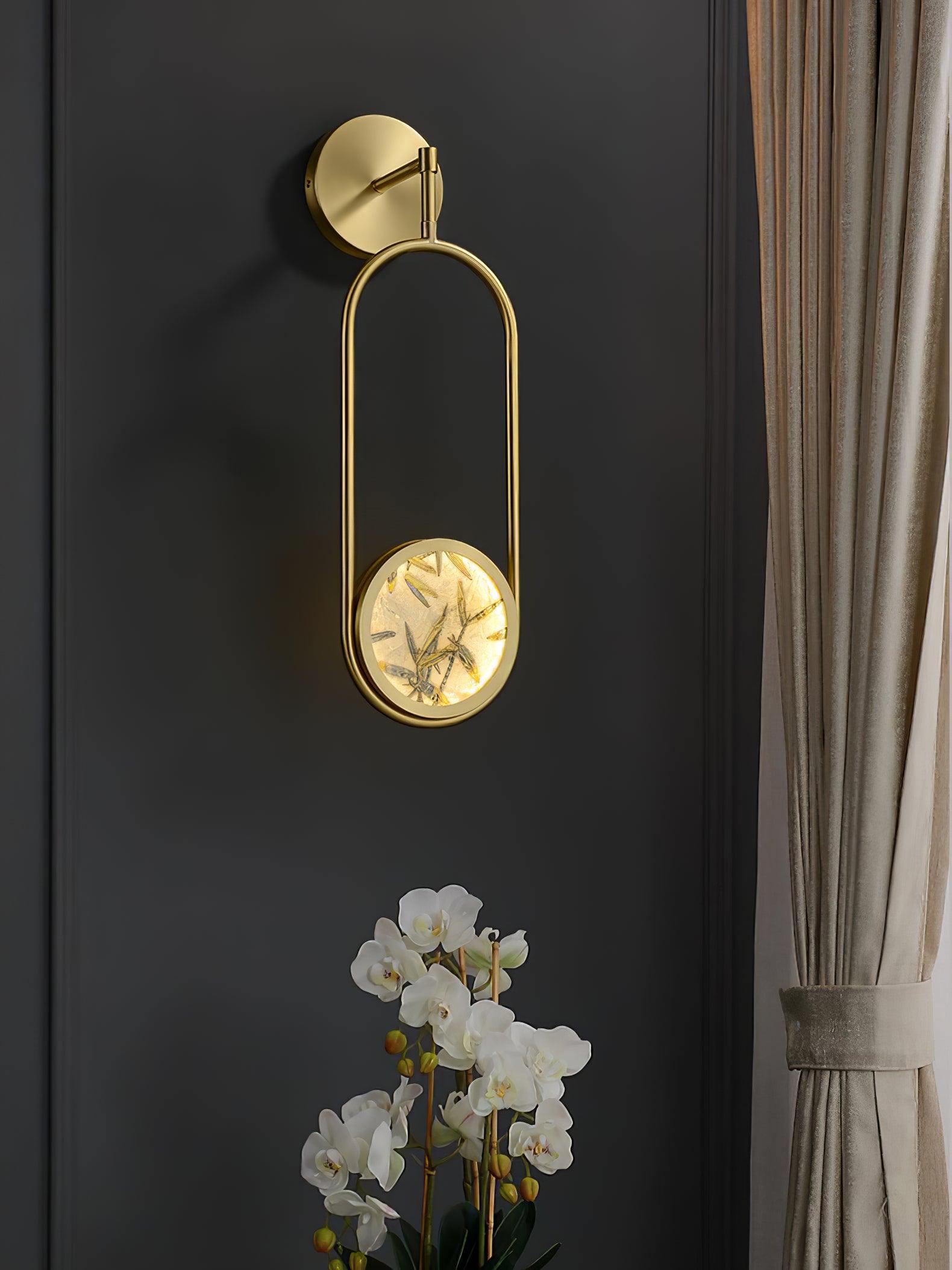 Liora Luxe Brass Wall Light - Letslighting